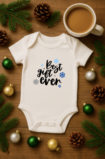 Minimalist Christmas Baby Onesie Collection