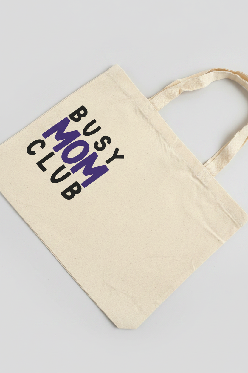 Busy Mom Club tote