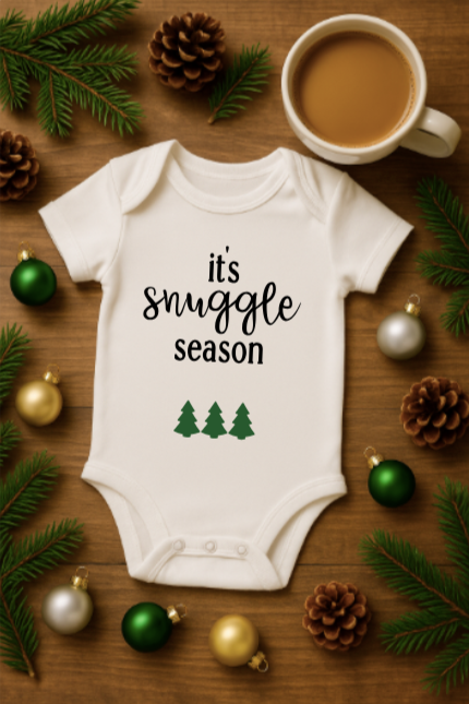 Minimalist Christmas Baby Onesie Collection