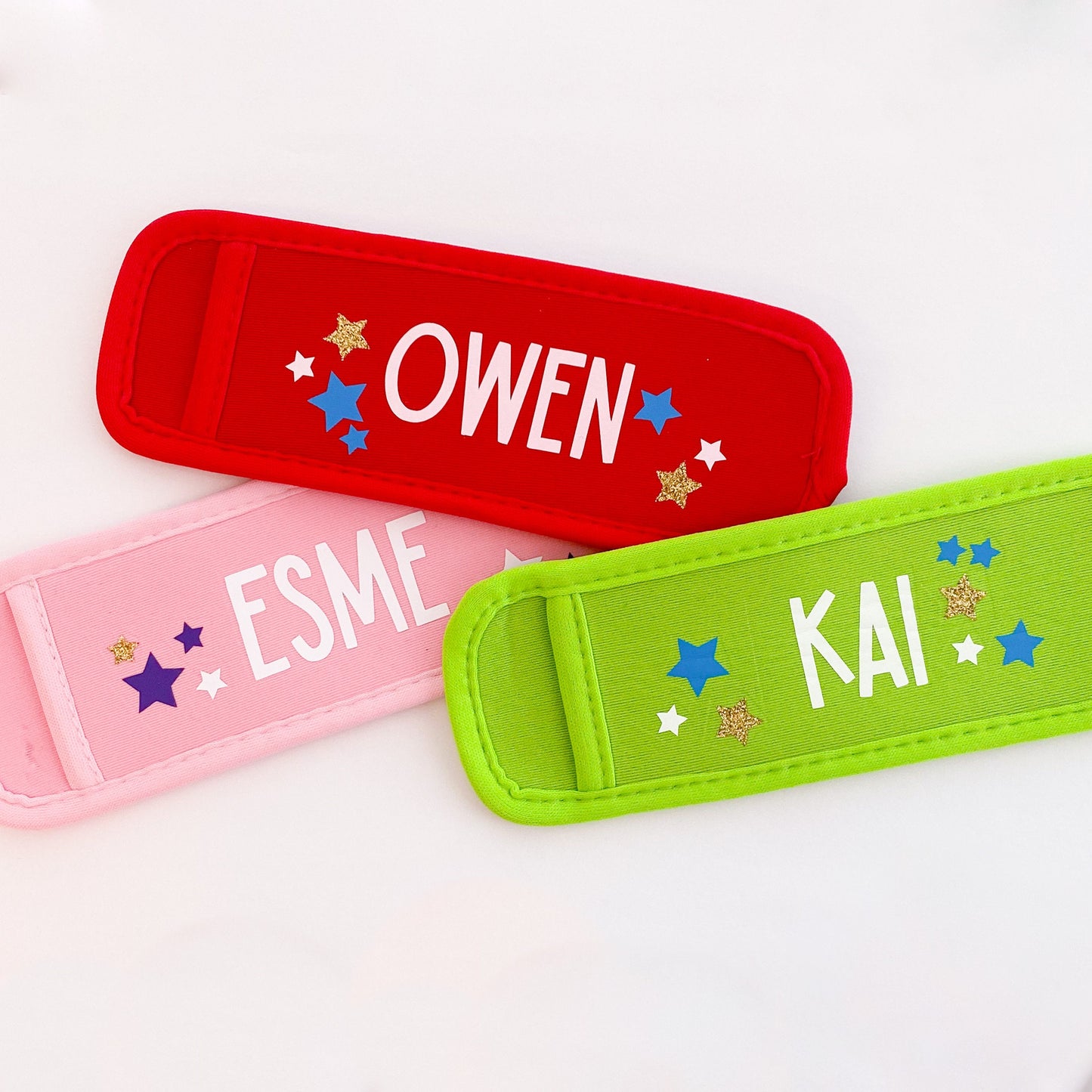 Personalized Freeze Pop Holder | Yogurt Tube holder | Freeze Pop Sleeve | Summer Party Favor | Neoprene Ice Pop Sleeve