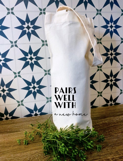 Wine Bags- Hostess Gifts, Corporate gifts for Employee, Wine Bag for New Mom, Co-worker Gift, Pairs Well With...